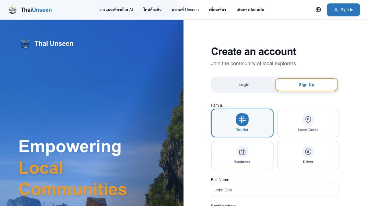 A multi-sided tourism business ecosystem